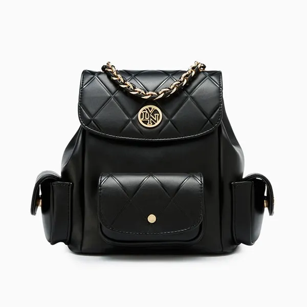 Balo Nữ Lyn Jemma Backpack Brown L25FBWB020 Black Màu Đen