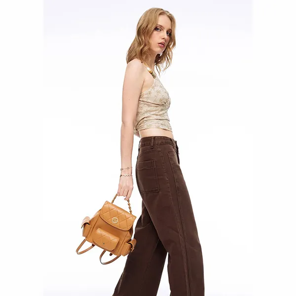 Balo Nữ Lyn Jemma Backpack Brown L25FBWB020 Màu Nâu