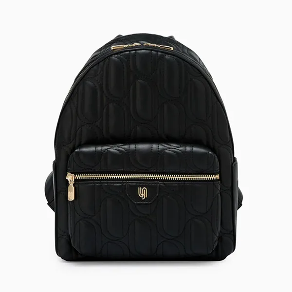 Balo Nữ Lyn Robyn Infinite Quilt S Backpack Black LL25CBM064 Màu Đen