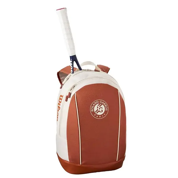 Balo Thể Thao Wilson x Roland-Garros Junior Racquet WR8045201001 Màu Nâu/Trắng