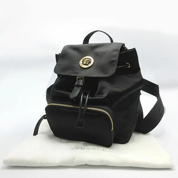 Balo Versace Black 1002876 1A02155 1B00V Màu Đen
