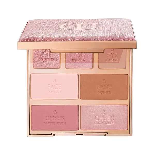 Bảng Phấn Mắt Charlotte Tilbury Hollywood Instant Look In A Palette Tone Pretty, Glowing Beauty