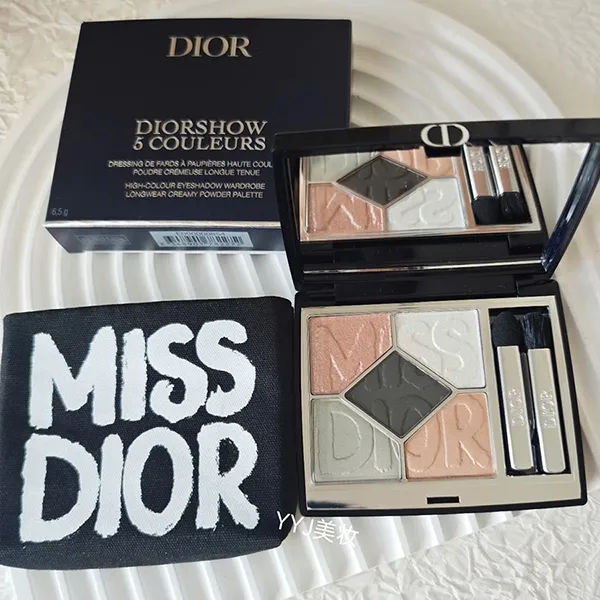 Bảng Phấn Mắt Dior Diorshow 5 Couleurs Limited Edition 931 Bold Black