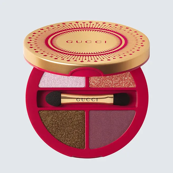 Bảng Phấn Mắt Gucci Palette De Beauté Quatuor Eyeshadow 04 Festive Glow