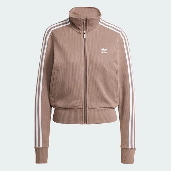 Bộ Áo Khoác + Chân Váy Nữ Adidas Knit JD4604/JD4606 Màu Nâu Size S (Form Á)