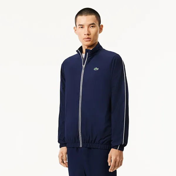Bộ Quần Áo Gió Nam Lacoste Men's Tennis Tracksuit WH2574 525 Màu Xanh Navy Size 3