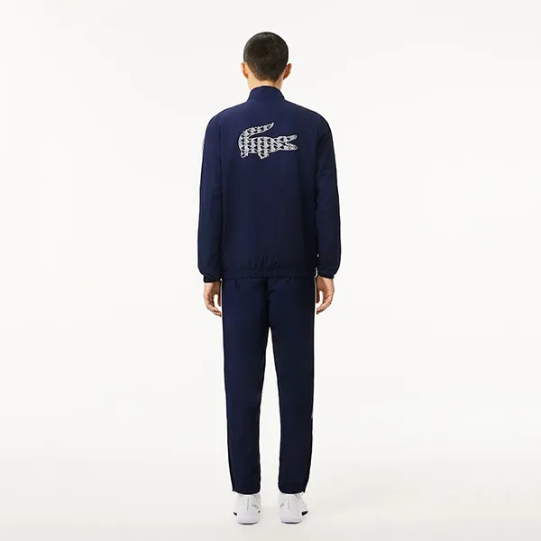 Bộ Quần Áo Gió Nam Lacoste Men's Tennis Tracksuit WH2574 525 Màu Xanh Navy Size 3