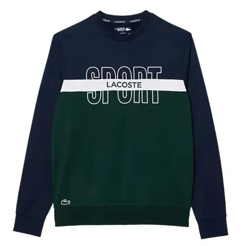 Bộ Quần Áo Nỉ Nam Lacoste Ripstop Tennis Sweatshirt SH1083-10 /SH1083-10 Màu Xanh Size 3