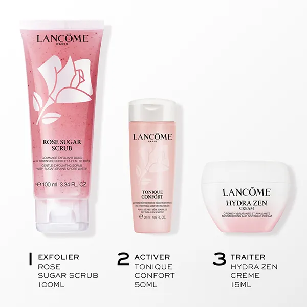 Bộ Sản Phẩm Chăm Sóc Da Lancôme Coffret Confort 3 Món