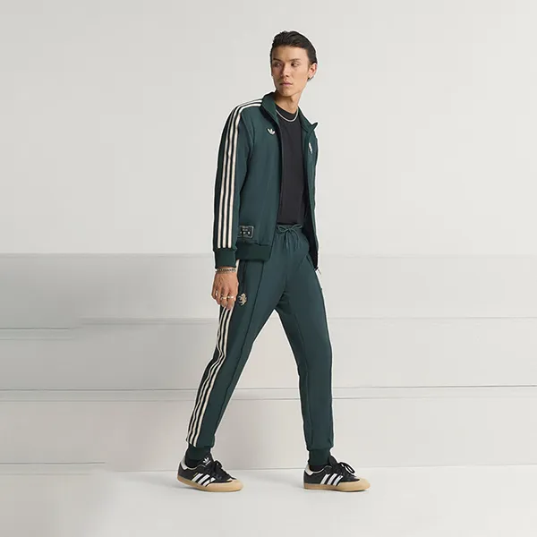 Bộ Thể Thao Nam Adidas Juventus Terrace Icons Track JM9449/JM9448 Màu Xanh Lá Size XS (Form Âu)