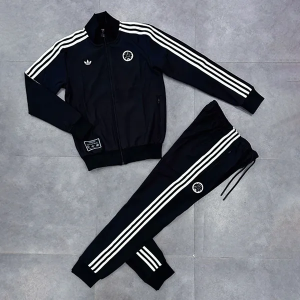 Bộ Thể Thao Nam Adidas Newcastle United FC Terrace Icons Track Màu Đen Size XS (Form Âu)