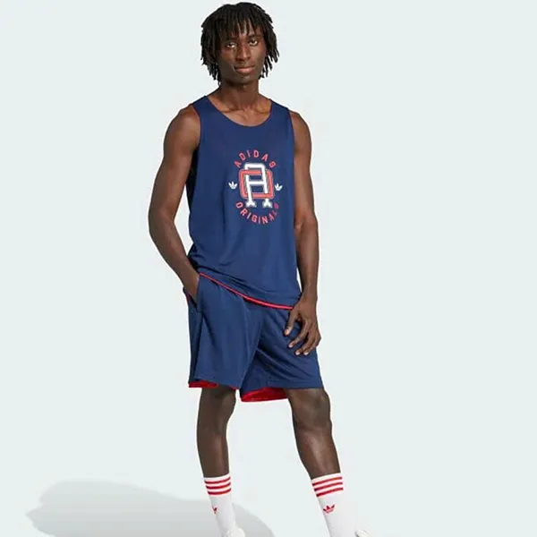 Bộ Thể Thao Nam Adidas Originals Màu Xanh Navy Size S (Form Âu)