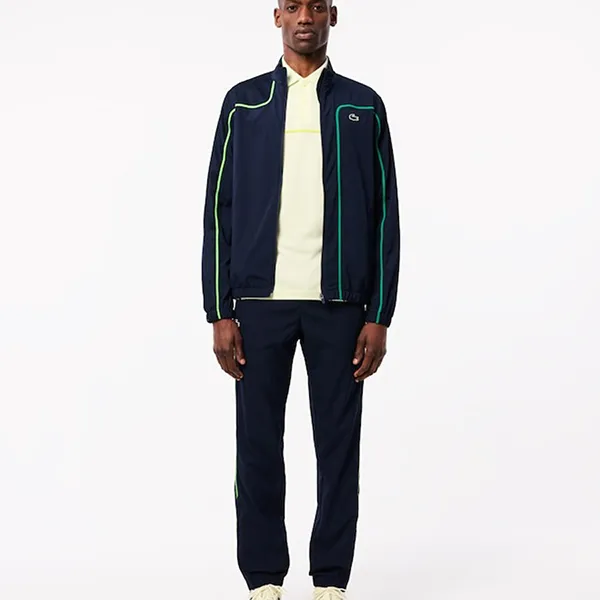 Bộ Thể Thao Nam Lacoste Colorblock Tennis Sweatsuit WH7573-51 423 Màu Xanh Navy Size 4