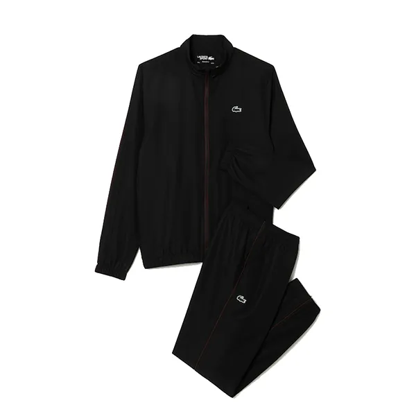 Bộ Thể Thao Nam Lacoste Sport Tennis Sweatsuit WH2574-51 7V2 Màu Đen Size 4