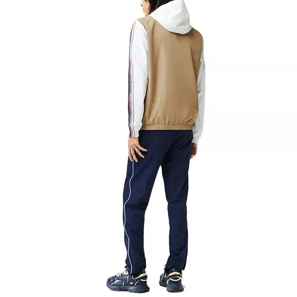 Bộ Thể Thao Nam Lacoste Tracksuit WH5200-8X2 Màu Be Xanh Size 2