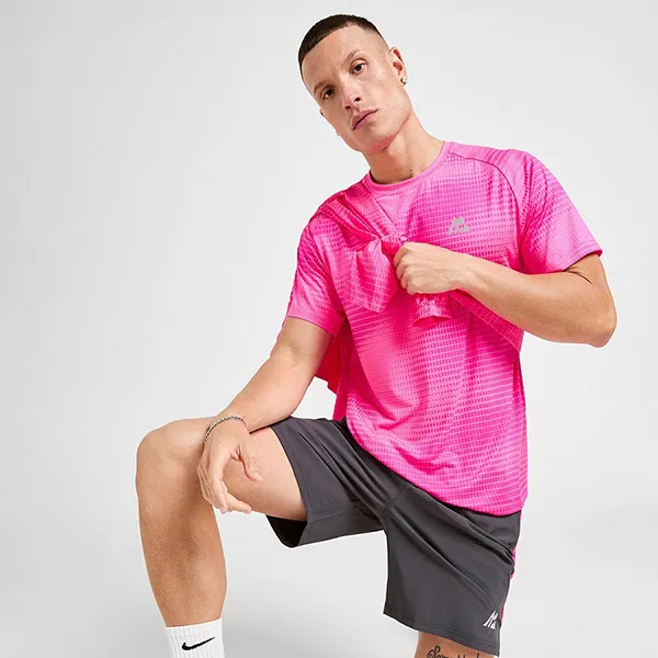 Bộ Thể Thao Pickeball/Tenis Montirex Peak Print Màu Hồng/Đen Size S (Form Âu)