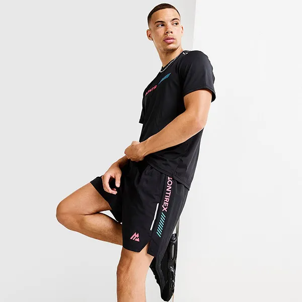 Bộ Thể Thao Pickeball/Tenis Montirex Proton Linear Màu Đen Size S (Form Âu)