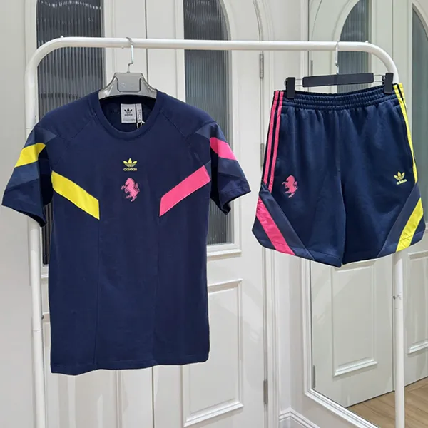 Bộ Thể Thao Tennis/PickleBall Nam Adidas Juventus IN5598/IN5596 Màu Xanh Navy Size S (Form Âu)