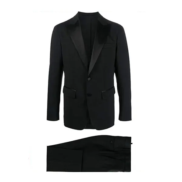 Bộ Vest Nam Dsquared2 Tailored Single-Breasted Suit Màu Đen Size 44