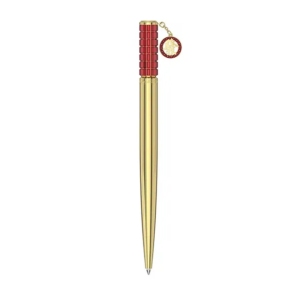 Bút Ký Swarovski 5653396 Alea Red Gold Plated Ballpoint Pen Màu Vàng Đỏ