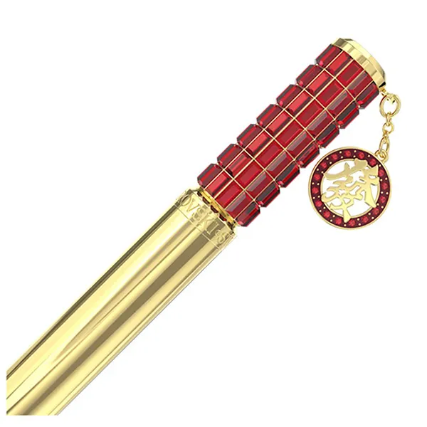 Bút Ký Swarovski 5653396 Alea Red Gold Plated Ballpoint Pen Màu Vàng Đỏ