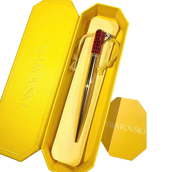 Bút Ký Swarovski Pen, Red, Gold-Tone Plated Màu Vàng Đỏ