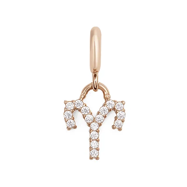 Charm Đồng Hồ Daniel Wellington Zodiac Watch Charm Aries Màu Vàng Hồng