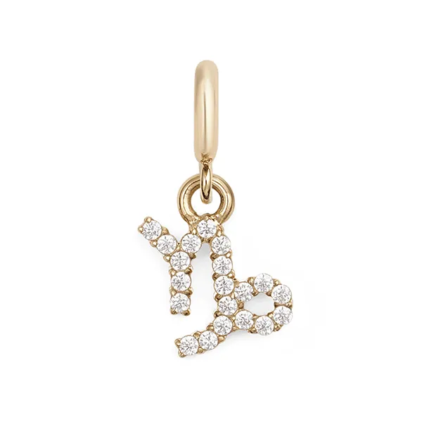 Charm Đồng Hồ Daniel Wellington Zodiac Watch Charm Capricorn Màu Vàng