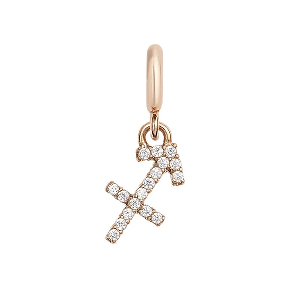 Charm Đồng Hồ Daniel Wellington Zodiac Watch Charm Sagittarius Màu Vàng Hồng