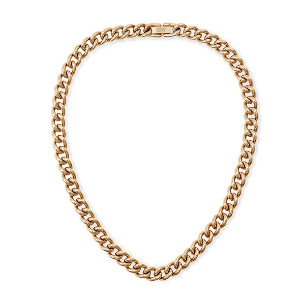 Dây Chuyền Nữ Daniel Wellington Chunky Chain Necklace DW00400850 Màu Vàng Hồng
