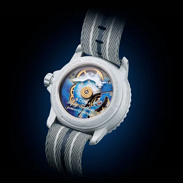 Đồng Hồ Blancpain x Swatch Antarctic Ocean SO35S100 Màu Xám