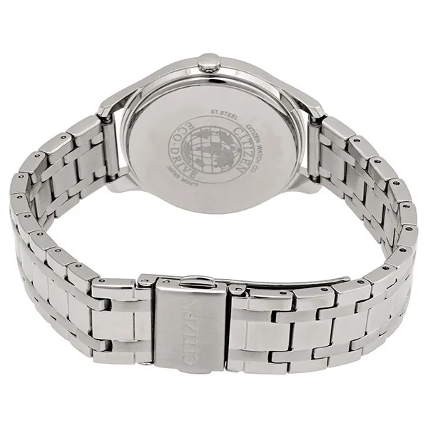 Đồng Hồ Citizen Eco-Drive Blue Dial Elegant Watch EM0500-73L Màu Bạc
