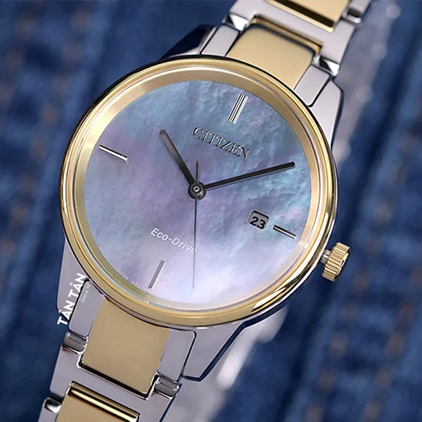 Đồng Hồ Nữ Citizen Eco-Drive EW2594-84Y Màu Vàng - Bạc