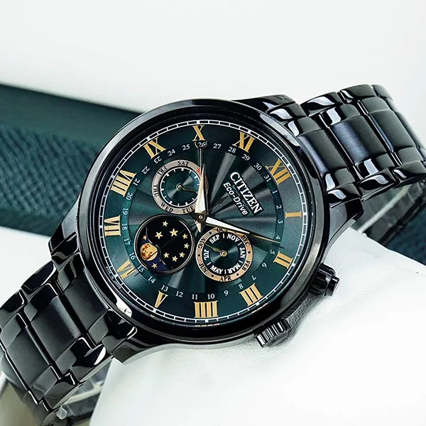 Đồng Hồ Nam Citizen Eco-Drive AP1055-87X Màu Xanh Đen