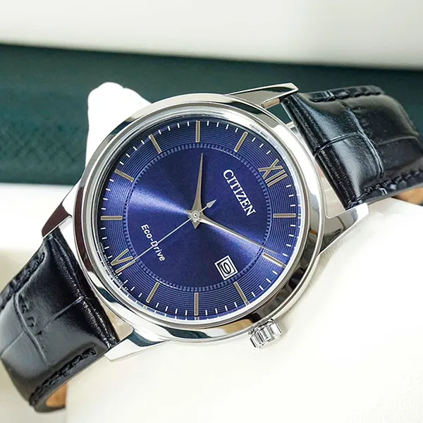 Đồng Hồ Nam Citizen Eco-Drive AW1780-17L Màu Xanh Đen