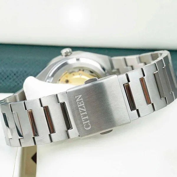 Đồng Hồ Nam Citizen NJ0180-80M Màu Bạc Xanh