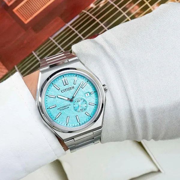 Đồng Hồ Nam Citizen NJ0180-80M Màu Bạc Xanh