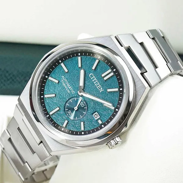 Đồng Hồ Nam Citizen NJ0180-80X Màu Bạc Xanh