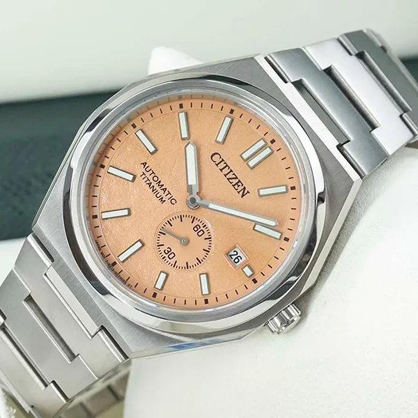 Đồng Hồ Nam Citizen NJ0180-80Z Màu Bạc - Cam