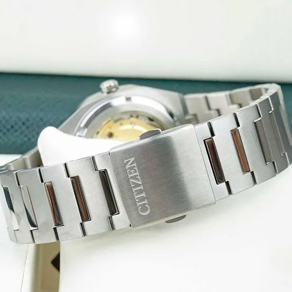 Đồng Hồ Nam Citizen Zenshin NJ0180-80A Màu Bạc Trắng