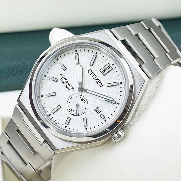 Đồng Hồ Nam Citizen Zenshin NJ0180-80A Màu Bạc Trắng