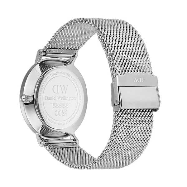 Đồng Hồ Nam Daniel Wellington Classic Day Display Sterling Arctic Màu Bạc