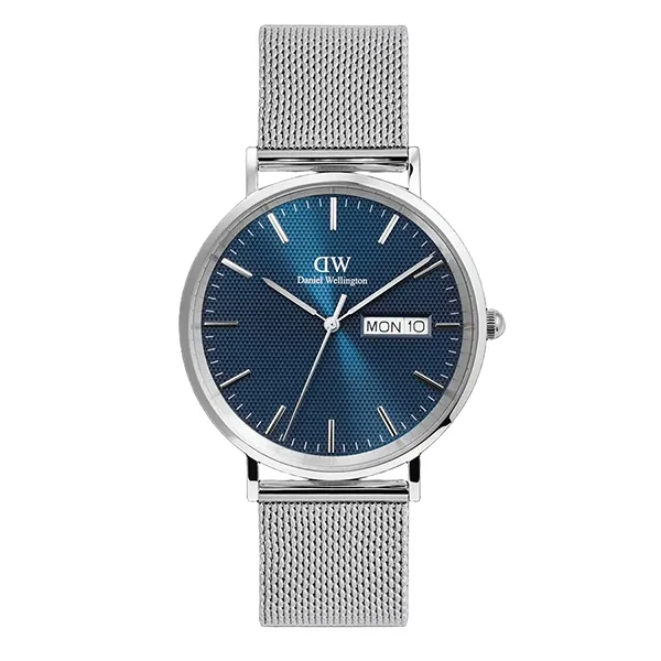 Đồng Hồ Nam Daniel Wellington Classic Day Display Sterling Arctic Màu Bạc