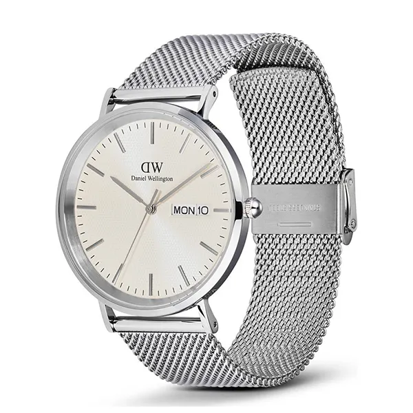 Đồng Hồ Nam Daniel Wellington Classic Day Display Sterling Champagne DW00100828 Màu Bạc
