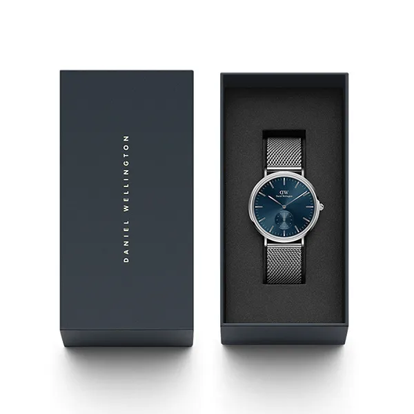 Đồng Hồ Nam Daniel Wellington Classic Multi-Eye Sterling Arctic DW00100710 Màu Bạc/Xanh