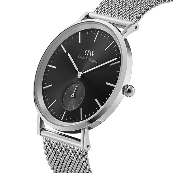 Đồng Hồ Nam Daniel Wellington Classic Multi-Eye Sterling Onyx DW00100711 Màu Bạc/Đen
