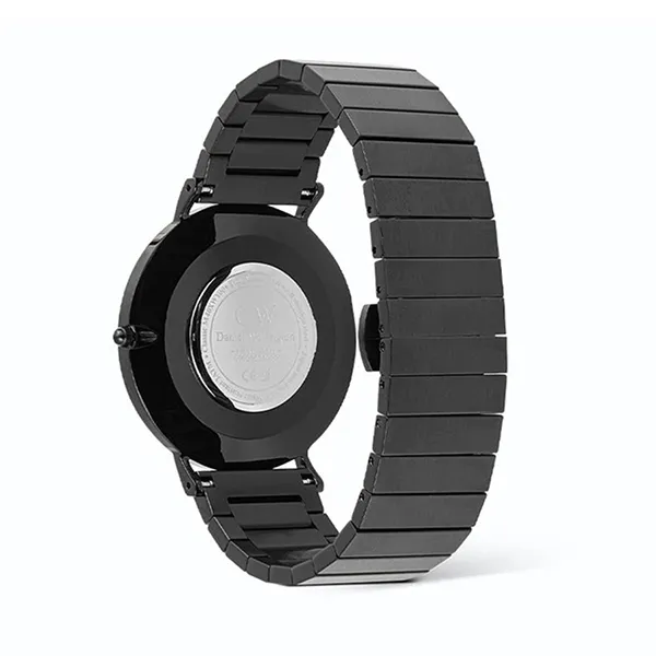 Đồng Hồ Nam Daniel Wellington Classic Piano Link Onyx Silver DW00100778 Màu Xám Đen