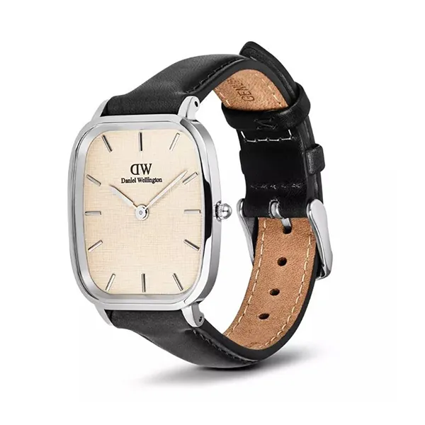 Đồng Hồ Nam Daniel Wellington DW00100813 Marlon Watch Linen Màu Đen Be