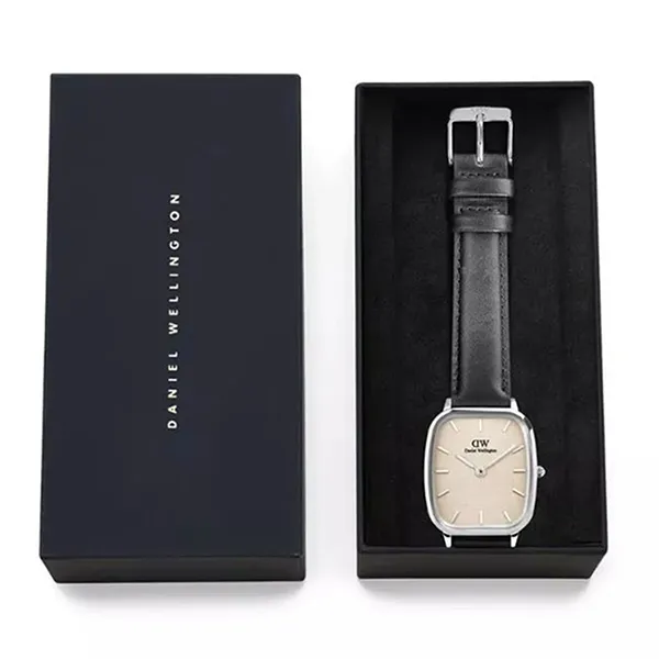 Đồng Hồ Nam Daniel Wellington DW00100813 Marlon Watch Linen Màu Đen Be