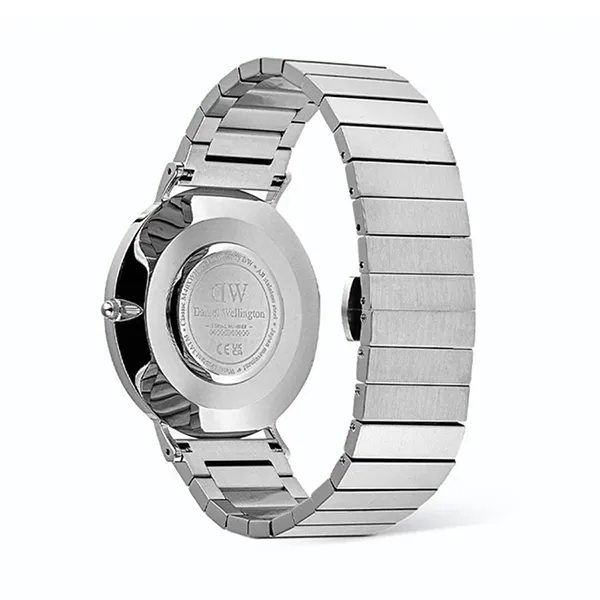 Đồng Hồ Nam Daniel Wellington Piano Link DW00100774 Classic Sterling Piano 40mm Màu Bạc Đen